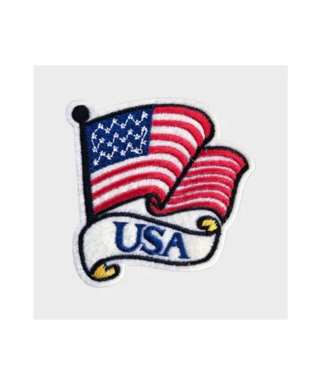 Patriot Wave USA Flag Patch