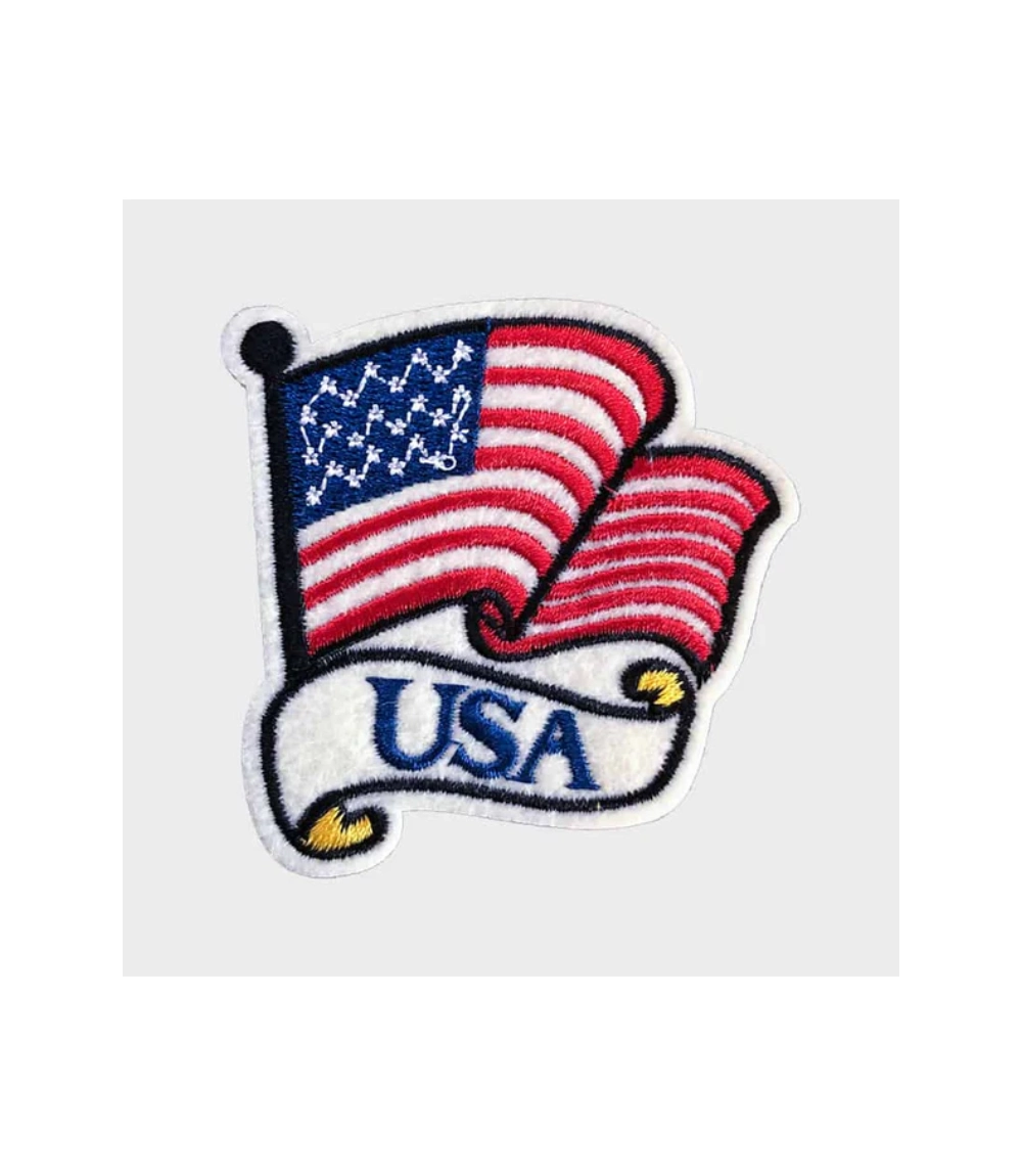 Patriot Wave USA Flag Patch
